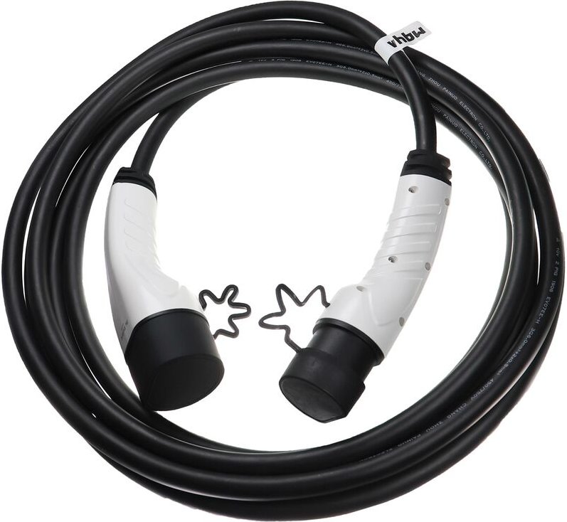 Vhbw - Ladekabel Typ 2 zu Typ 2 kompatibel mit Mercedes-Benz gle 350e, gle 350de Elektroauto, 1-phasig, 32 a, 7 kW, 7 m