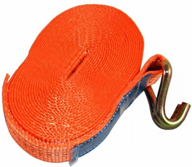 Pas transportowy bez napinacza 50mm/9,5m pomarańczowy