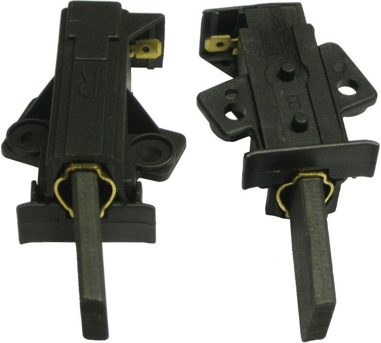 Trade-shop - 2x Kohlebürsten Motorkohlen 12,5 x 5 x 35 mm für Bauknecht wa 801 wa 854 wa 921 wa 1000 wa 1050 wa 1102 wa ...
