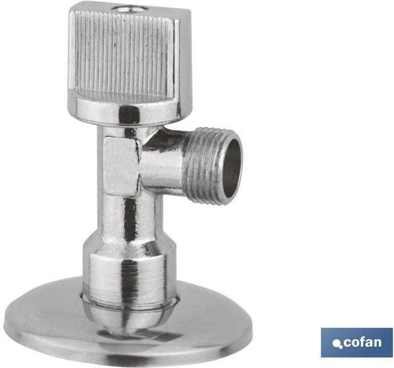 Set mit 2 Eckventilen 1/2 x 3/8