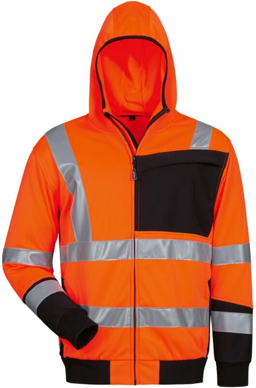 Thumbnail - JANTO Warnschutz-Sweat-Jacke Größe XL(58/60)