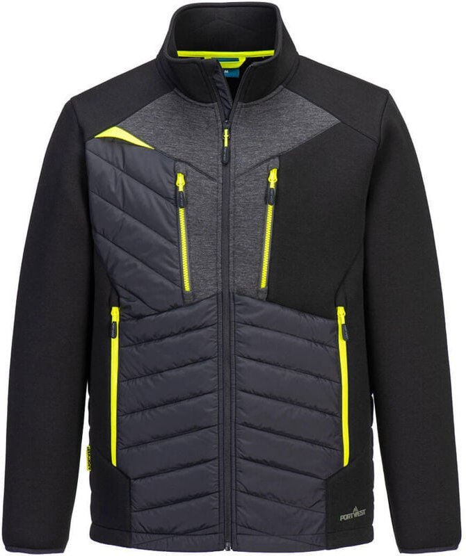 Hybrid-Baffle-Jacke DX4 Schwarz 3XL