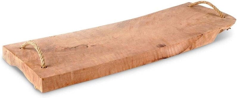 Excellent Houseware - Holz Serviertablett 51x19x3 cm