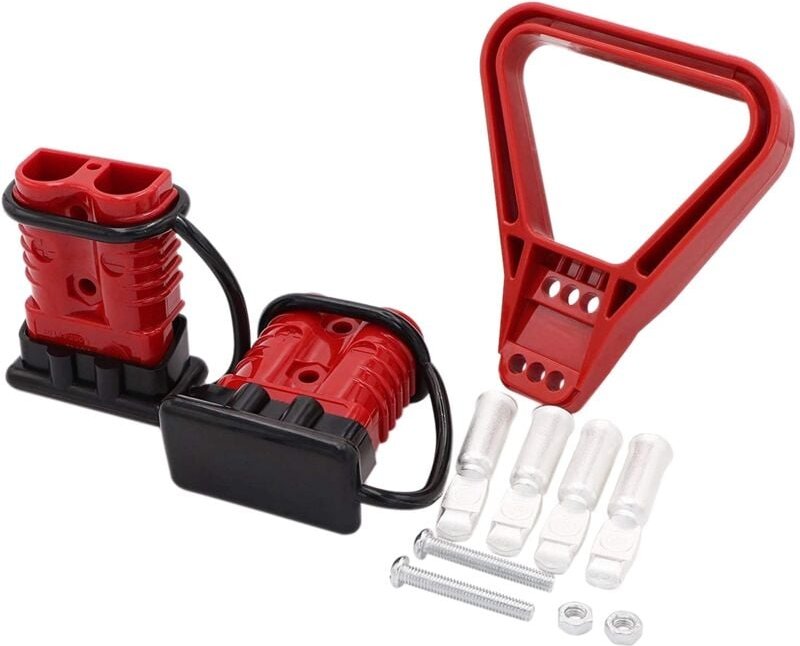 Tlily - 2Pcs 175A 1/0 awg Batterie Power Anschluss Kabel Quick Connect Trennen Kit für Anderson Auto atv Winde