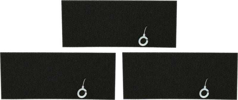 Vhbw - 3x Staubsaugerfilter kompatibel mit Bosch gl 40 bag & bagless hepa 2200W BSGL42280, 2200W BSGL4228001 Staubsauger...