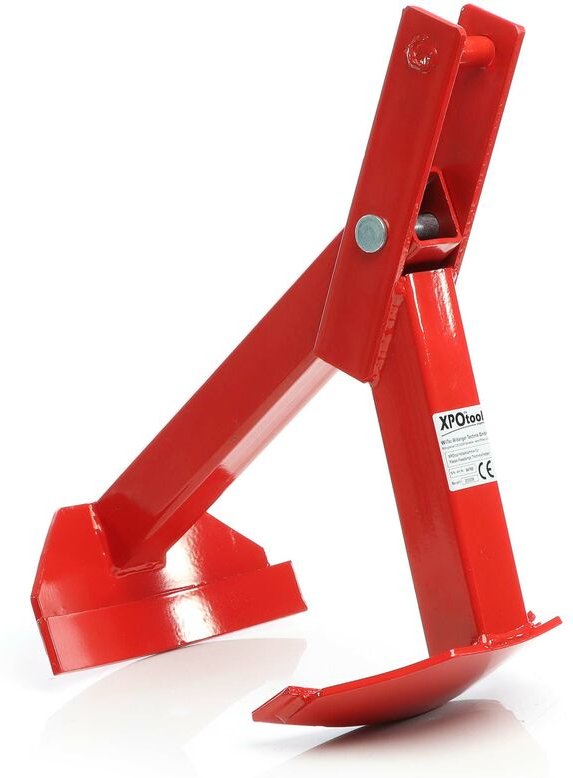 Hebeklemme für stehende Fässer bis 210 l oder 500 kg und Ø20-65 cm – Fasszange vertikal, Trommelheber, Fasskralle - Xpot...