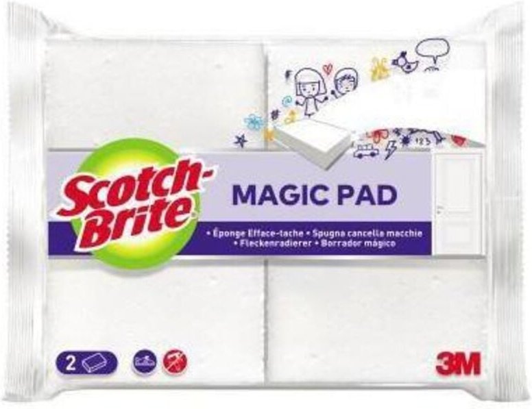 Thumbnail - Fleckenradierer (tm) 11 x 3 x 7 cm (b x h x t) weiß 2 St./Pack.