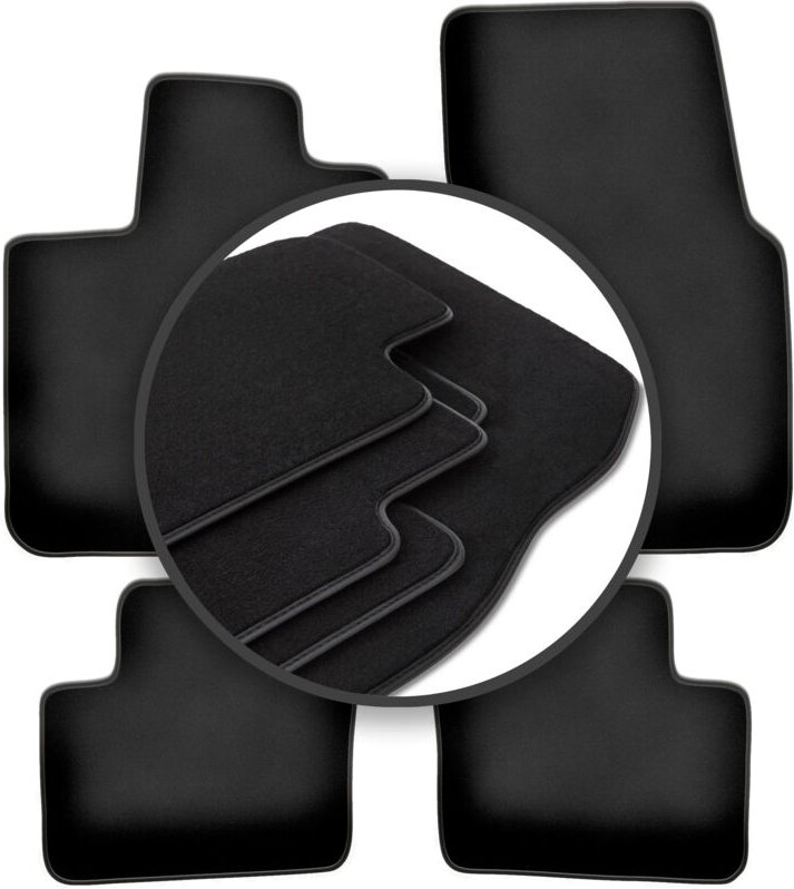Premium-Fußmatten für: Smart ForFour II Schrägheck (2014-)
