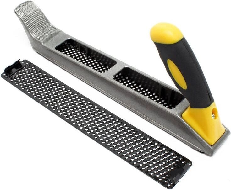 Gipskartonhobel 250 mm Feile + Ersatzfeile,