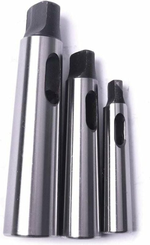 Morsekegel-Bohrbuchsen-Reduzieradapter für Fräsdrehmaschinen (MT1 auf MT2, MT3 auf MT2, MT3 auf MT4, 3 Stück)