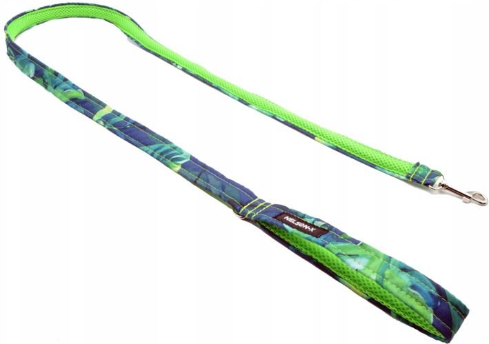 Gerades Lanyard 1,5 M/2,5 Cm Karabiner Standard Nelson-X Floral Interessantes Muster