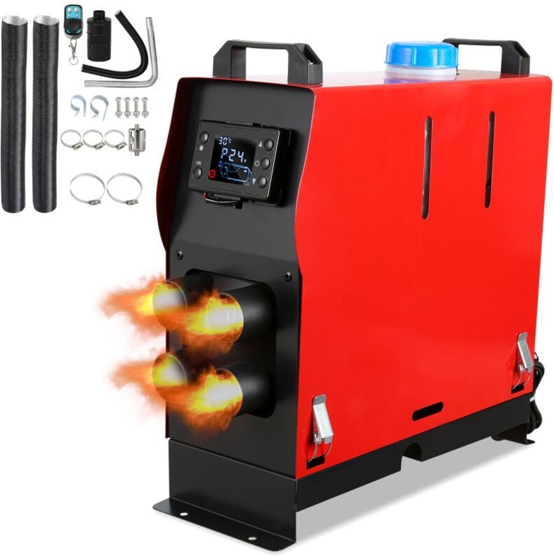 Vingo - Diesel Standheizung 12V 5KW Verstellbar lcd Luftheizung Heizung Auto Heater Dieselheizung