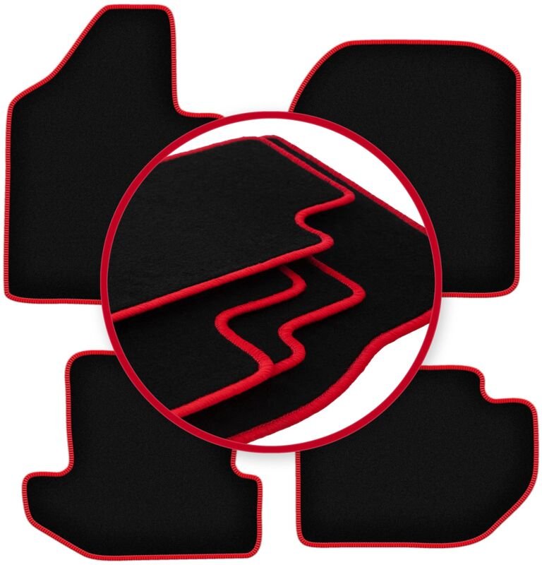 CARLUX-RED Autofußmatten für: Suzuki Samurai Offroad (1981-1998)