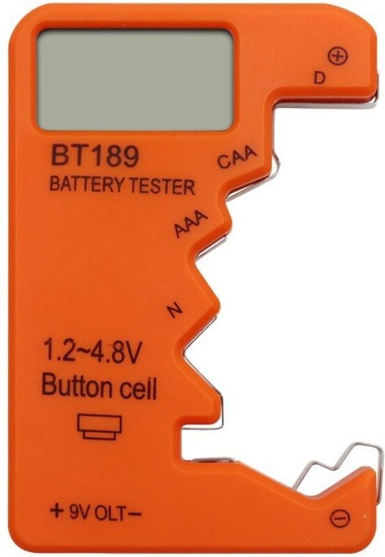 Batterietester Batterieprüfer für AA//C/D-9V/1,5V-Batterien - Lntyq