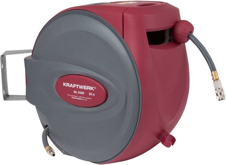 Kraftwerk - Auto-Druckluft-Schlauchaufroller 20+2 m