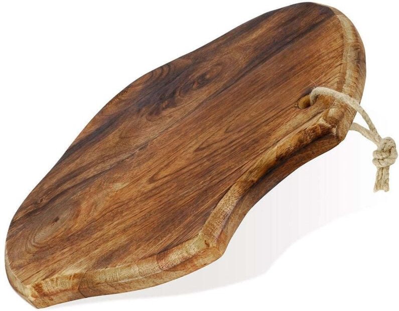 Thumbnail - Exotic mango wood kitchen board - unique aged look and shape