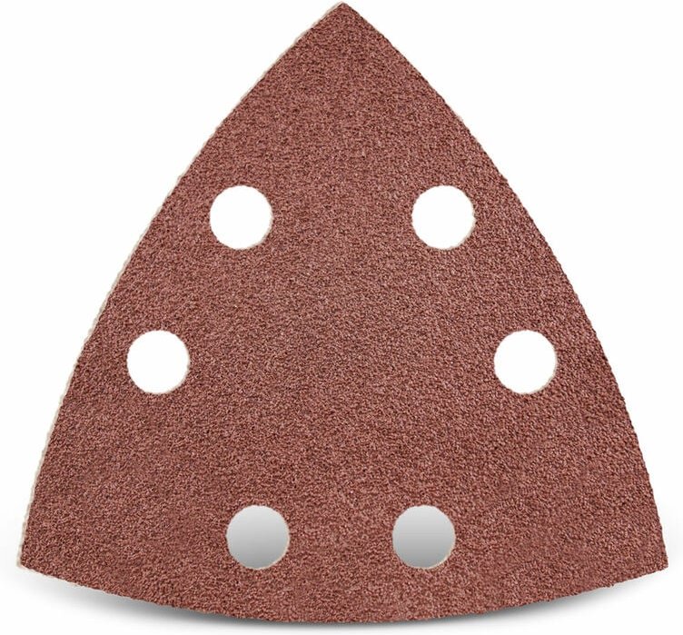 Red Klett-Schleifblätter, 93 mm, 6-Loch, f. Deltaschleifer, Normalkorund (50 Stk.) K120 - Menzer