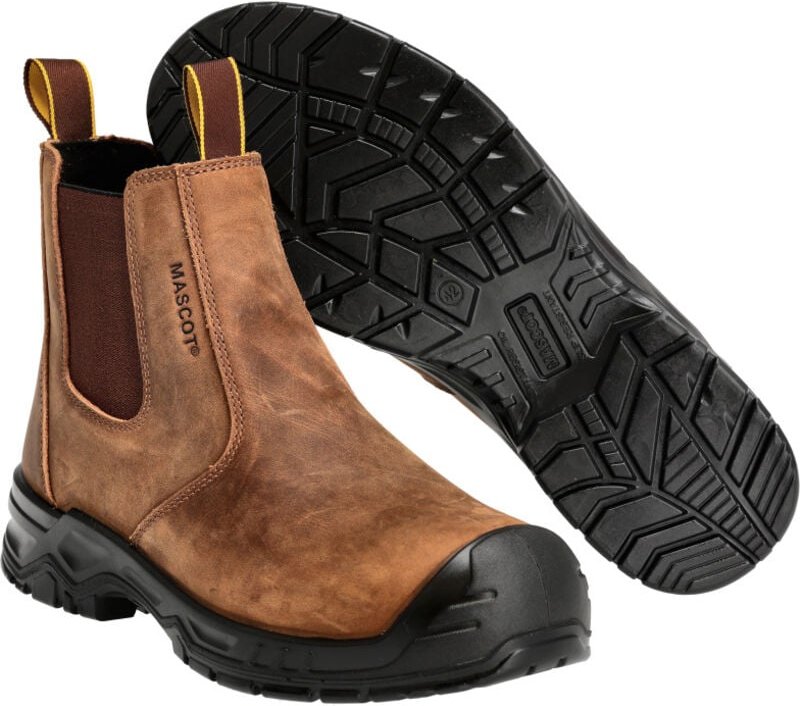S3S-Sicherheitsstiefel - F1000-715-Haselnuss-35 - Mascot