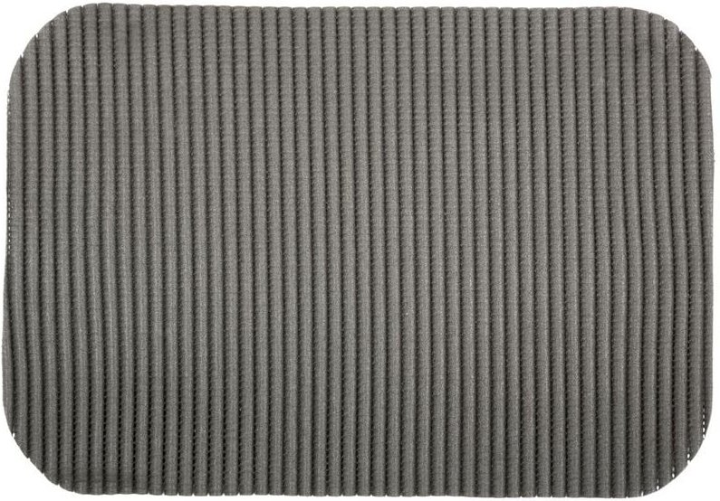 Mikrofaser-geschirrteppich 32x44,5cm grau - 5five