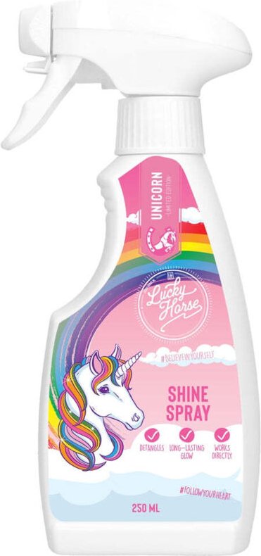Lucky horse einhorn glanzspray