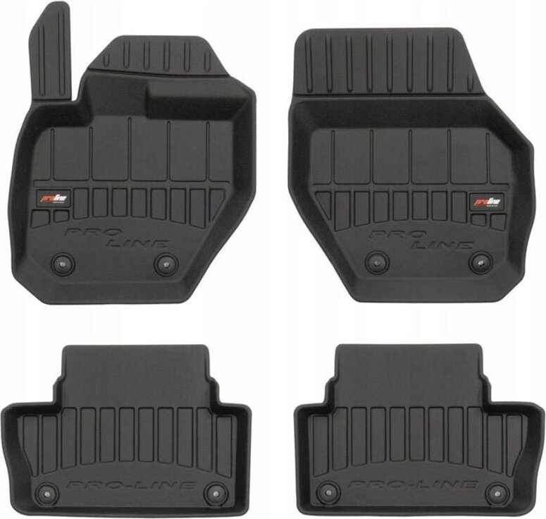 Gummimatten und Fußmatten Volvo XC60 1 2008-2017 3D Mulde