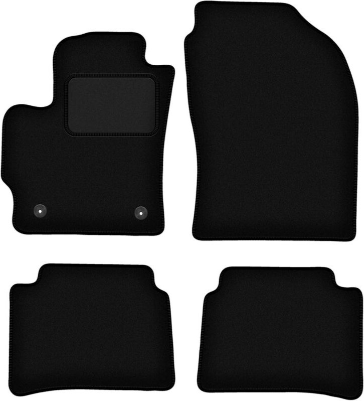 Schwarze Veloursmatten für: Suzuki Swace Kombi (2020-)