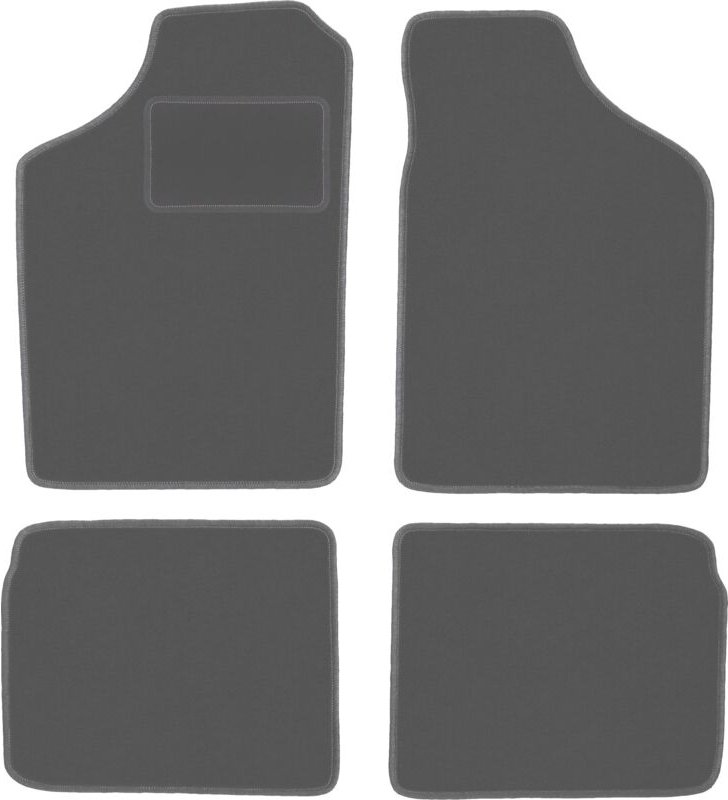 Graphit-Fußmatten für: Volkswagen Polo II Coupé, Fließheck, Limousine (1981-1992)