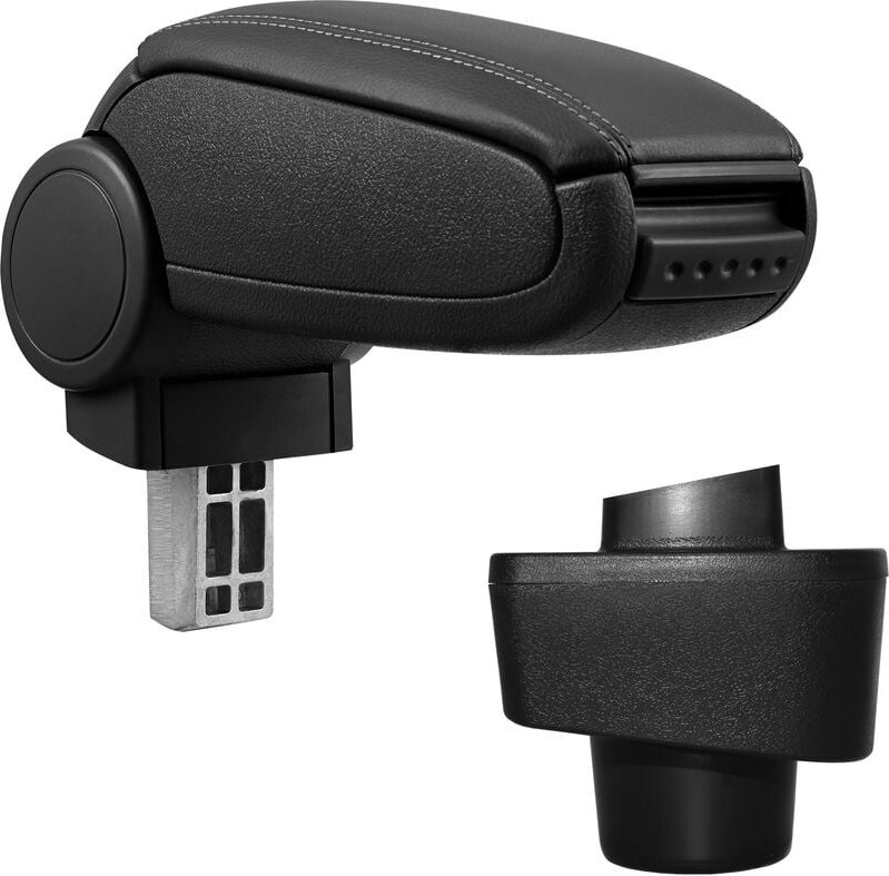 Pro.tec - Mittelarmlehne Renault Captur mit Staufach Kunstleder Schwarz