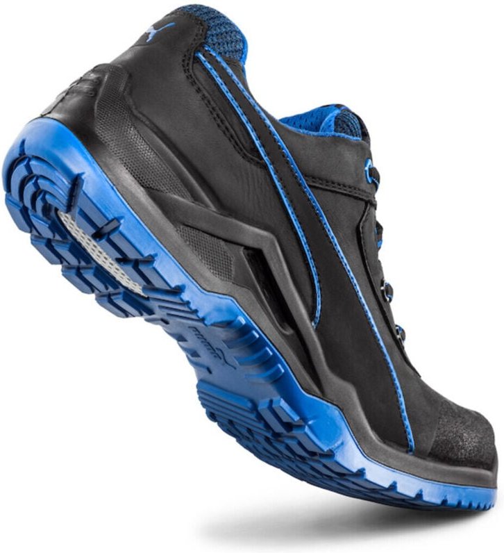 PUMA Sicherheitsschuh Argon Blue Low Größe 41 schwarz / blau - 64.422.0-41