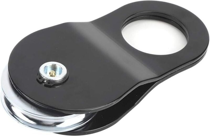 Anhängerseilwinde, Seilwinde für Anhänger, Seilwinde, Seilrolle schwarz