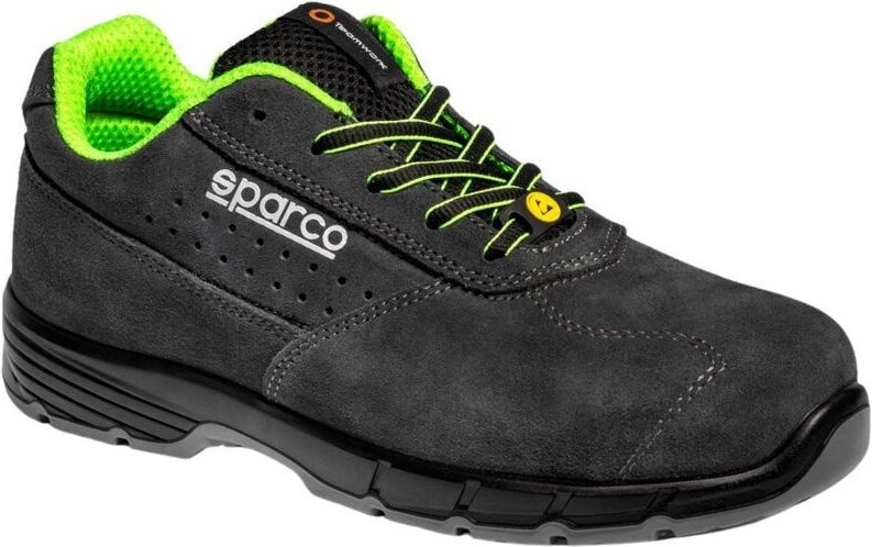Sparco Ontario ESD S1PS SR FO Sicherheitsschuhe - 43 EU - Schwarze