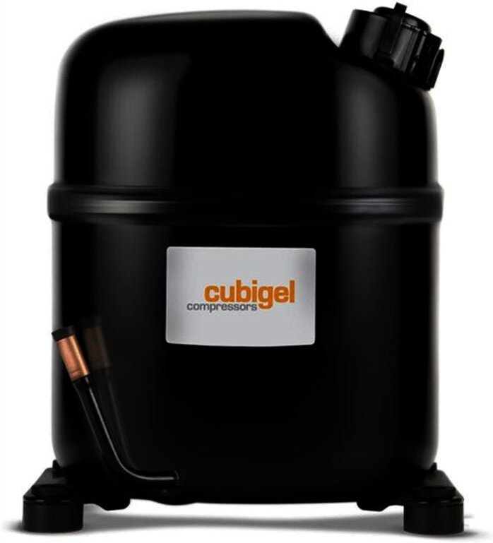 Reporshop - Kubigelkompressor Huayi MS34FBV R404A R507A R452A 220V 1CV Niedertemperatur 34,25 cm3