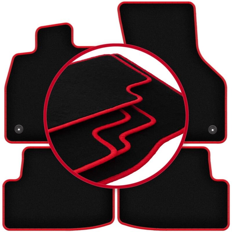 CARLUX-RED Automatten für: Volkswagen Golf VIII Alltrack, Schrägheck, Kombi, Variante (2019-)