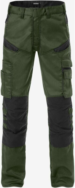 Fristads - Arbeitshose 2555 stfp Army Grün/Schwarz Gr. D104