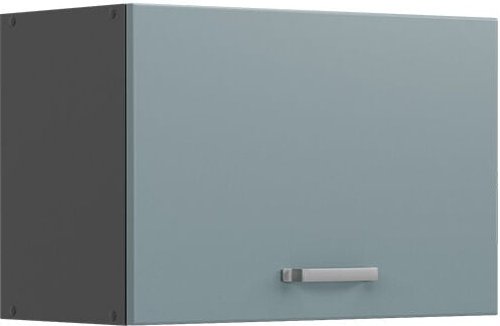 Hängeschrank R-Line, Blau-Grau, 60 cm Flach Vicco