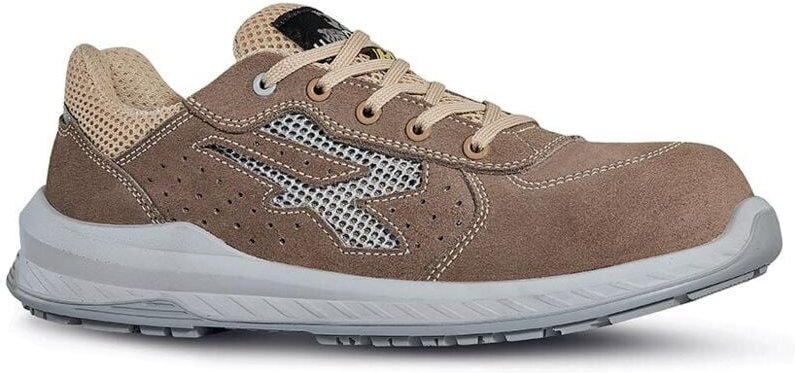 Thumbnail - Sicherheits-Sneaker niedrig AERATOR ESD S1P SRC - Braun 42