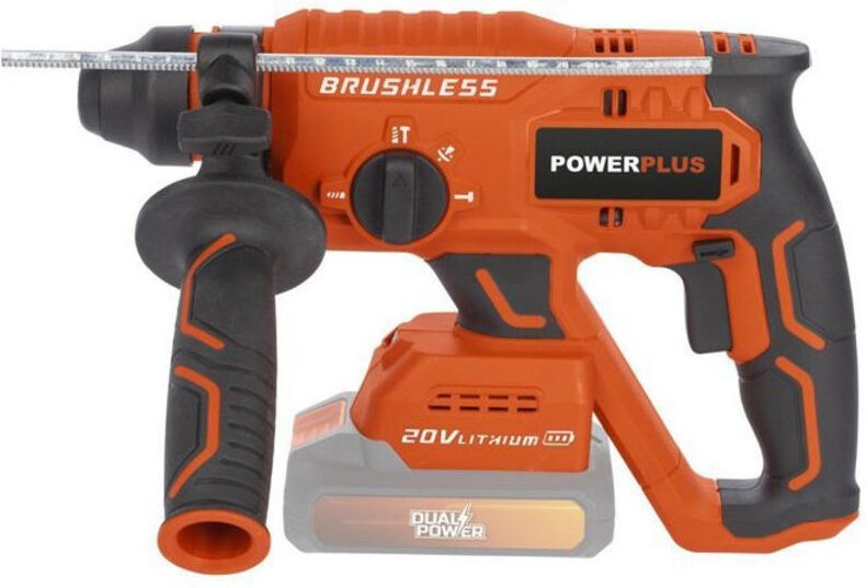 Powerplus - Bohrhammer 20V gm Dual Power