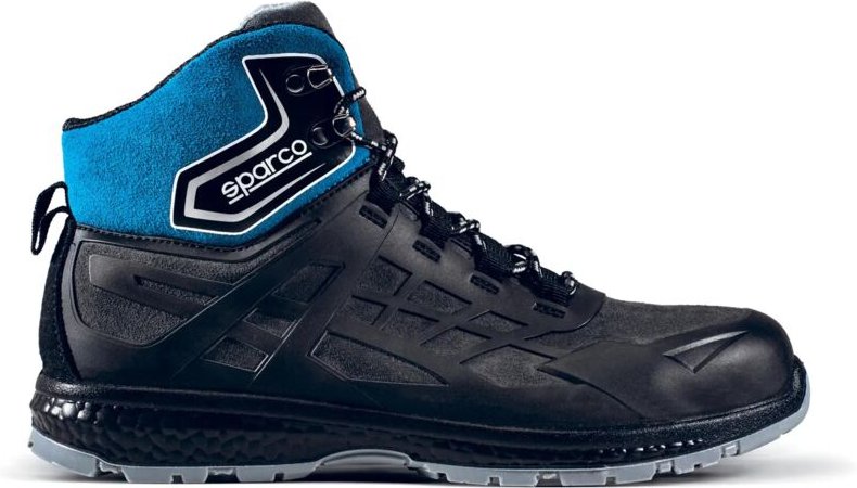 Sparco - 07533NRAZ arctic S3WR src Sicherheitsschuh, Schwarz/Hellblau, 42