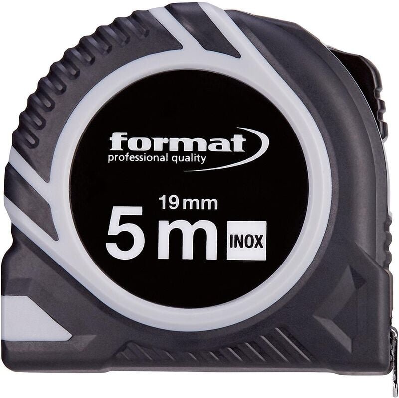 Taschenbandmaß inox 5mx19mm - Format