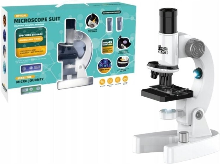 Thumbnail - DIGITALES LED-MIKROSKOP FÜR KINDER 1200x WISSENSCHAFT LEHRSATZ ZUBEHÖR