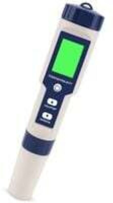 Thumbnail - Elektronischer 5-in-1-PH-Meter-Tester, misst pH-Wert, tds, EC-Salzgehalt und Temperatur, Wasserqualitätstester, LCD-Anze...