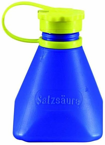 FREUND Salzsäure-/Lötwasserflasche Lötwasserflasche, Ausführung mit Auslaufstopp, gelb 03331001