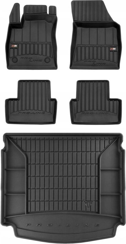 SET 3D Gummimatten Renault Megane 4 Kombi ab 2016-