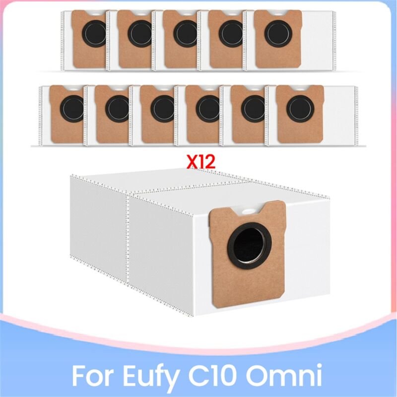 Thumbnail - Staubbeutel für C10 Omni Roboter-Staubsauger Zubehör Ersatz Vlies Tasche Müll 12PCS