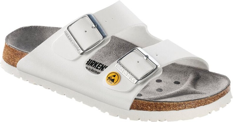 BIRKENSTOCK Arizona ESD Sandalen weiß normal 41