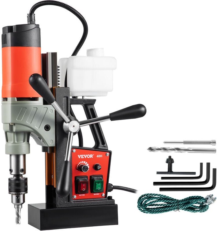 1200 w Magnetbohrer Magnetbohrmaschine 13000 n Elektrische Kernbohrmaschine Industrielle Bohrmaschine 580 rpm mit variab...