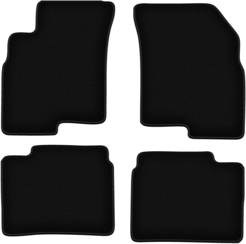 BASIC schwarze Veloursmatten für: Hyundai Sonata IV Limousine (2005-2010)