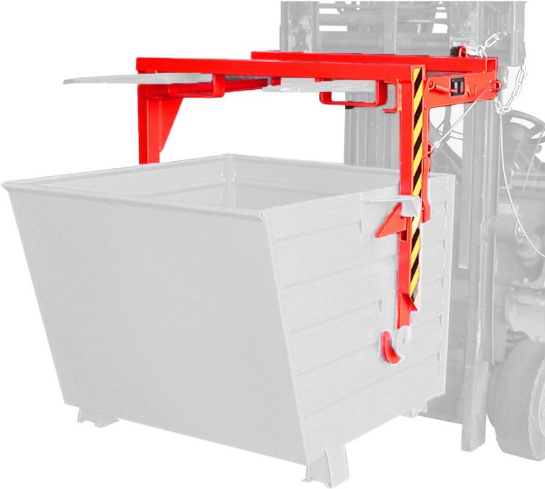 Bauer Traverse für Stapelkipper BST 70, lackiert, Feuerrot