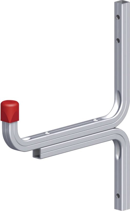 alfer Wandhaken Typ 5 T 17,5 x H 22 cm Aluminium blank Haken Universalhaken