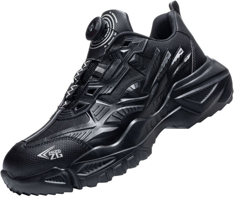 Arbeitsschutzschuhe für Herren, stoßfest und durchstichfest, leichte Sommer-Sicherheitsschuhe für Herren, drehbare Schna...